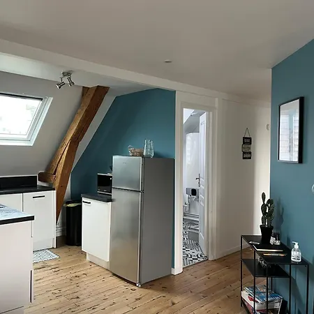 아파트 La Houppa, Renove, Trouville-sur-mer, Quartier Bonsecours 트로우빌쉬메르