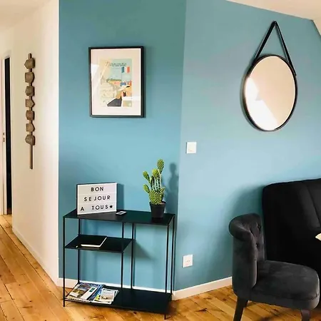 La Houppa, Renove, Trouville-sur-mer, Quartier Bonsecours Lejlighed *