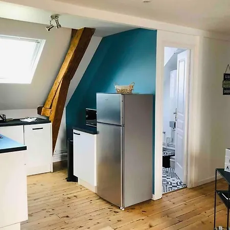 La Houppa, Renove, Trouville-sur-mer, Quartier Bonsecours Lejlighed Trouville-sur-Mer