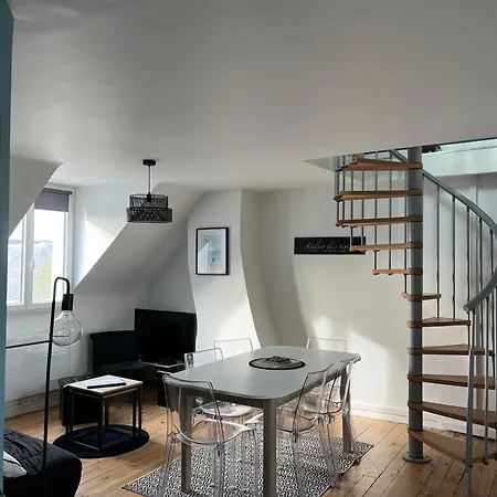 Appartement La Houppa, Rénové, Trouville-sur-mer, Quartier Bonsecours *