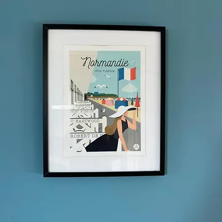 Appartement La Houppa, Rénové, Trouville-sur-mer, Quartier Bonsecours *