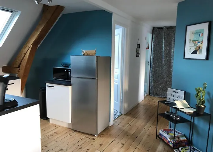 Appartement La Houppa, Rénové, Trouville-sur-mer, Quartier Bonsecours