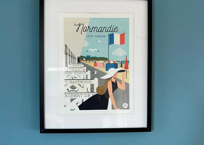 Appartement La Houppa, Rénové, Trouville-sur-mer, Quartier Bonsecours *