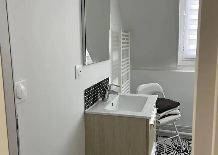 La Houppa, Renove, Trouville-sur-mer, Quartier Bonsecours 아파트