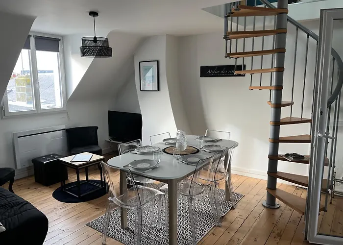 La Houppa, Renove, Trouville-sur-mer, Quartier Bonsecours 아파트 트로우빌쉬메르